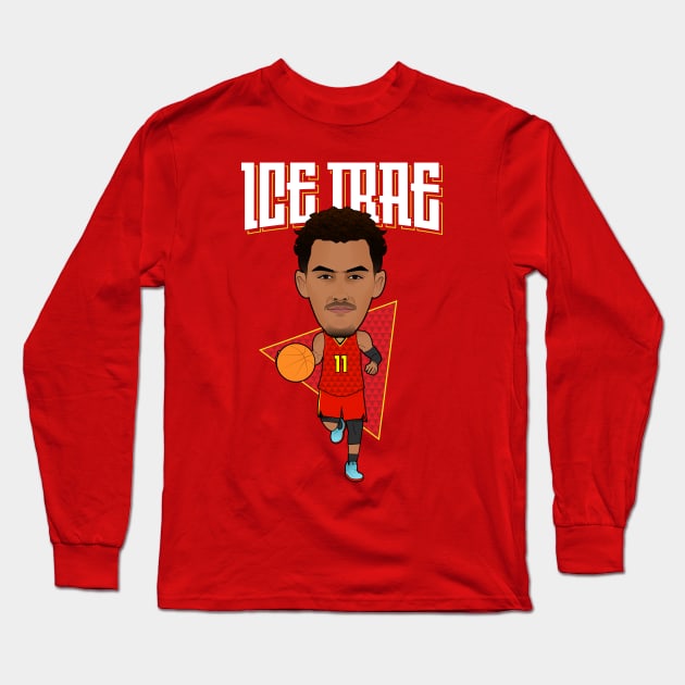 Ice Trae Long Sleeve T-Shirt by dbl_drbbl